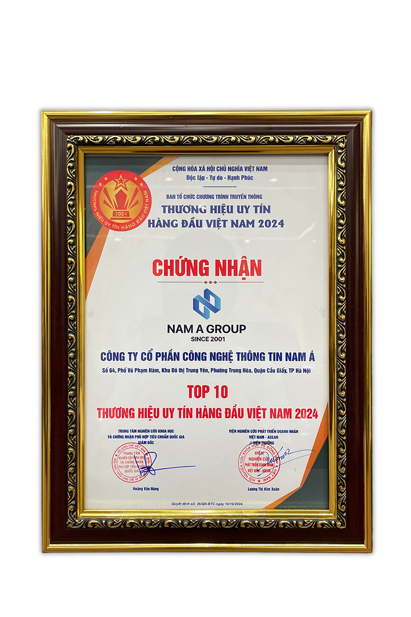 Top 10 Most Prestigious Brands in Vietnam 2024